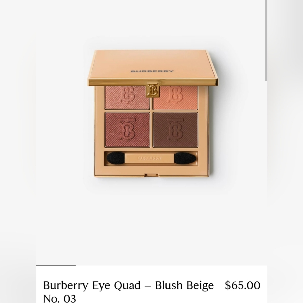 Burberry Eyeshadow Quad - Blush Beige